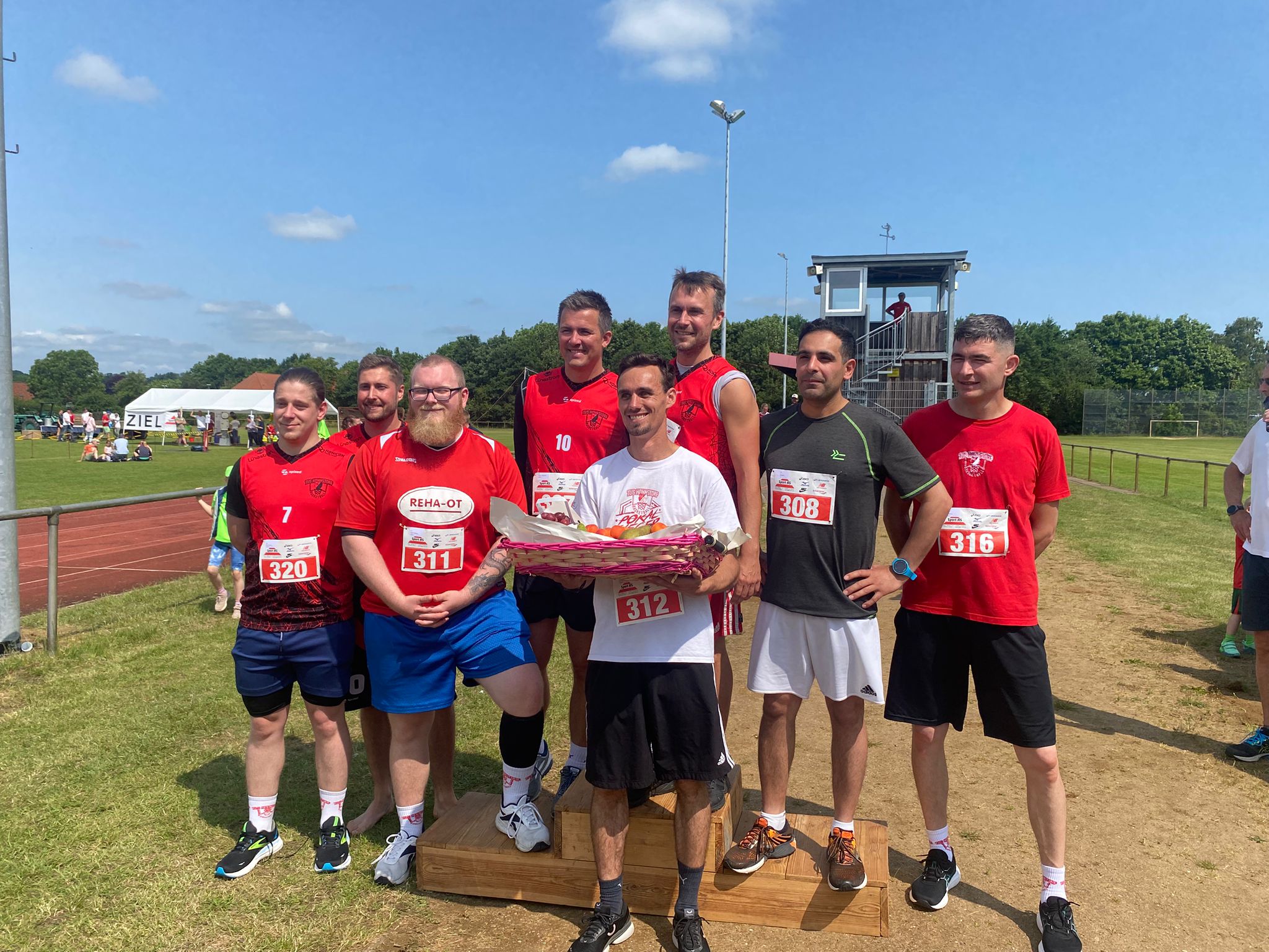 Basketballer erfolgreich beim Deichlauf 2025