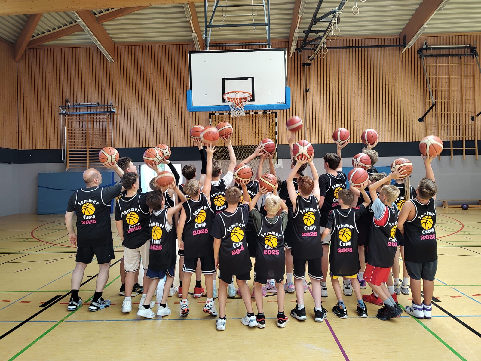 Sommercamp 2025 – Zwei intensive Tage Basketball